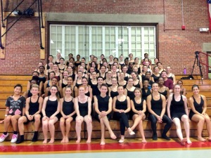 All of our Young Dancers on their last day! 